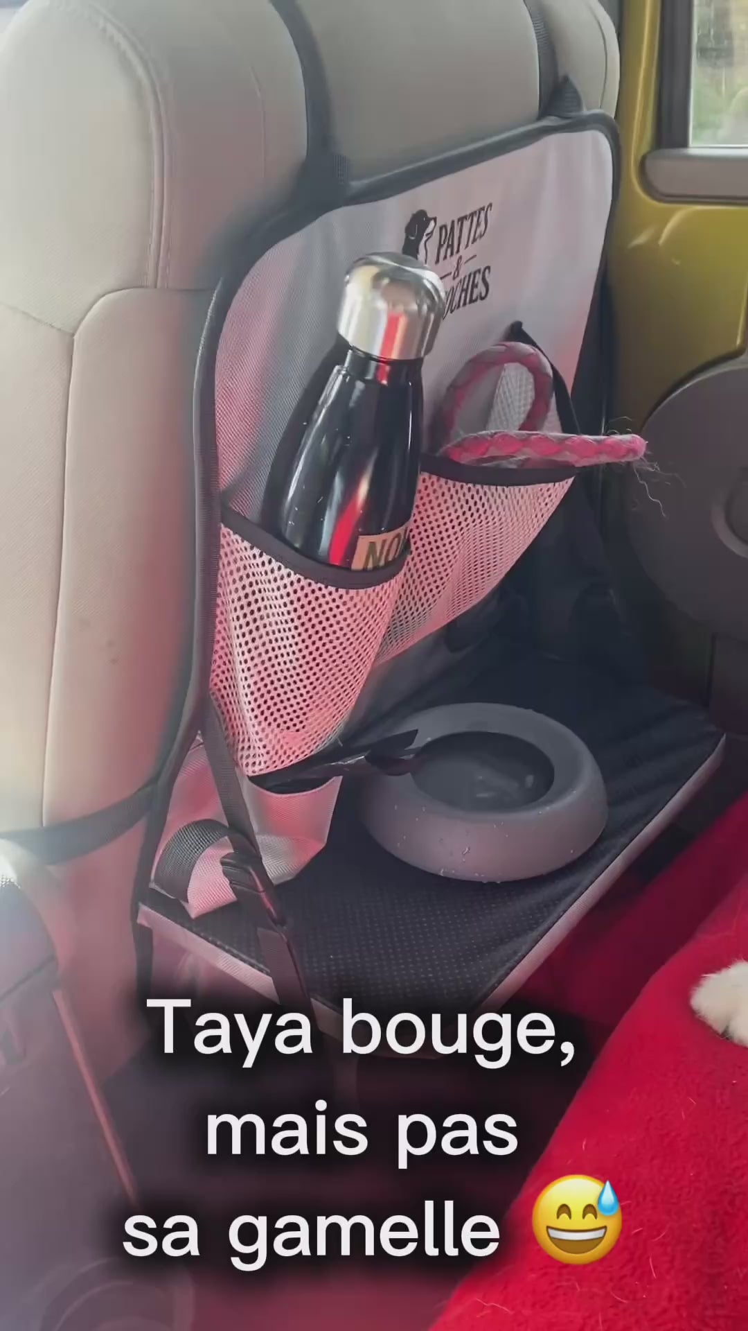 Pack organisateur + gamelle anti débordement 500 ml